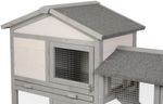 Rabbit hutch Strend Pro, with roof, 147x54x85 cm
