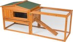 Nyúlketrec Strend Pro, tetővel, 158x58x68 cm