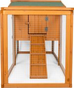 Králikáreň Strend Pro, so strechou, 158x58x68 cm