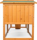 Rabbit hutch Strend Pro, with roof, 158x58x68 cm