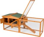 Králikáreň Strend Pro, so strechou, 158x58x68 cm