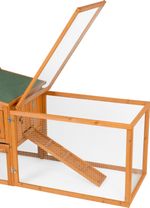 Králikáreň Strend Pro, so strechou, 158x58x68 cm