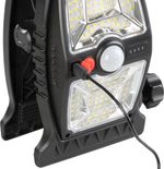 Lámpa Strend Pro, 92x LED, 600lm, na napelem, mozgásérzékelő, USB-C kimenet