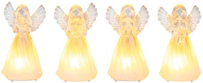 Angel MagicHome Christmas, plastic, 1xLED warm white, 6 x 5 x 11 cm, battery operated