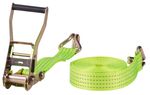 Ratchet tie down strap, 50 mm, L-8 m, max. 2600 kg