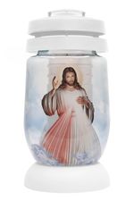 Grave Candle Bolsius 3D Jesus, 22 cm, for grave, with 36-hour burn time