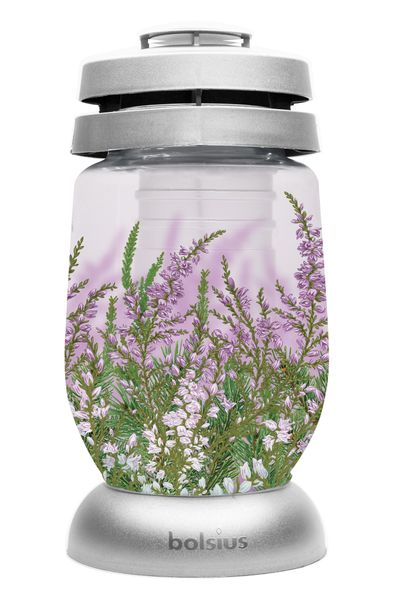 Candle Bolsius 3S Heather 16, 24 cm, for grave, with refill 36 h