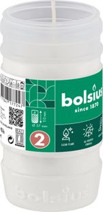 Refill Bolsius Gravelight RP2, 45 h, 142 g, 57x110 mm, for votive candle, paraffin