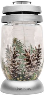Grave Candle Bolsius 3D Christmas Cones, 22.4 cm, for grave, with 36-hour burn time