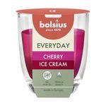 Candle Bolsius Everyday, cherry ice cream, 80x70 mm, in glass