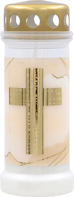 Refill Bolsius Gravelight NR6L, cross, 70 h, 170x65 mm, for grave candle, paraffin