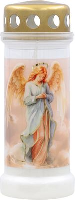 Refill Bolsius Gravelight NR6L, angel, 70 h, 170x65 mm, for grave candle, paraffin