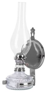 Lámpás MagicHome OL665, 348 mm, üveg tartály, petróleumhoz, EN14059