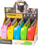 Zapaľovač Strend Pro, teleskopický, plynový, Sellbox 25 ks
