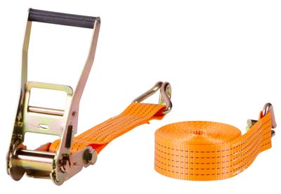 Strend Pro szortószíj, racsnis szalag, 50 mm, L-5 m, max. 3400 kg