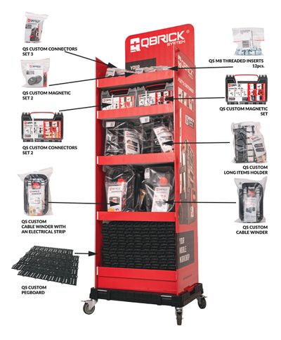 Stand Qbrick system, universal