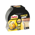 Szalag Pattex® Power Tape, ragasztó, 50 mm, Hossz: 25 m, ezüst