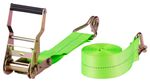 Tie-down strap Strend Pro, with ratchet, 50 mm, L-6 m, max. 1300 kg