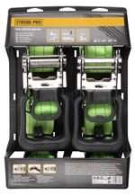 Rögzítő heveder Strend Pro, racsnis pánt, 50 mm, H-6 m, max. 960 kg, 2 db-os csomag