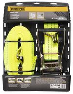 Tie-down strap Strend Pro, with ratchet, 50 mm, L-8 m, max. 2000 kg