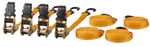 Popruh upínací Strend Pro, pás s račňou, 25 mm, L-4,5 m, max. 500 kg, bal. 4 ks