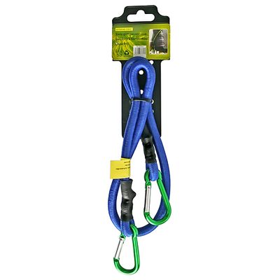 Rögzítőgumi Strend Pro GB012, 10 mm, 100 cm, karabinerekkel, teherbírás 12 kg