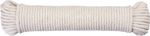 Clothesline Cloth-Line, L-20 m/4 mm, Cotton, white