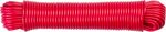 Clothesline Cloth-Line, L-20 m/4 mm, PVC, red