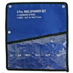 Case Tetron HR 06, BlueBulk, for workshop wrenches, with number, 6-piece