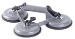 Suction glass holder Strend Pro, 3 clips, 70kg galvanized