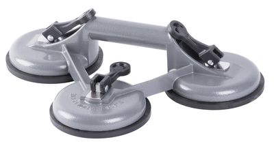 Üvegtartó Strend Pro CUP-785, tapadó, 3 kupolás, fém, Zn