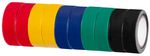 PVC binding tapes set Strend Pro - color mix, L-10m, 600V, pkg. 10 pcs