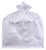 Erszény BigBag TSF2, 68x35x46 cm, PP, 2 fül, fehér, kötő, egyenes ajal, max. 100 kg, kerti