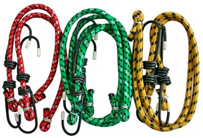 Luggage cord ?8mm lenght 500mm (set 6pcs)