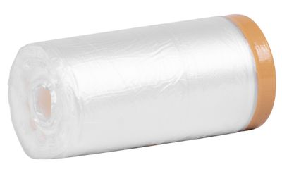 Strend Pro fedőfólia, 1100 mm, L-35 m, PE, szövet ragasztószalaggal
