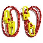 Bungee Cord Strend Pro LB321, 8 mm, 2x 100 cm, with PVC carabiners