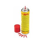 Gáz KEMPER 10051, bután, 90 g-os patron, 150 ml, töltéshez, öngyújtókhoz, kiszerelés