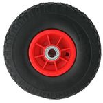 Wheel HT2500 PU 3.00-4, for trolley, solid