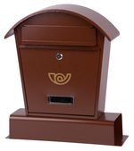 Post box LAMBERT brown