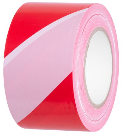 Warning tape Strend Pro 75 mm /250 m red/white