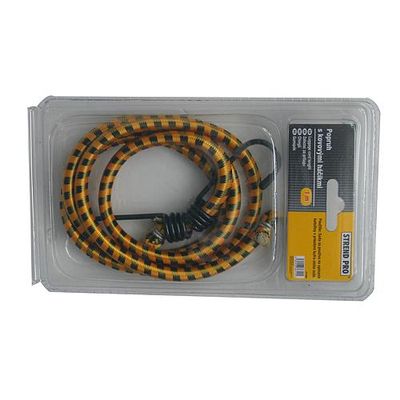 Rögzítőgumi Strend Pro LB340, 8 mm, 100 cm, acél kampókkal