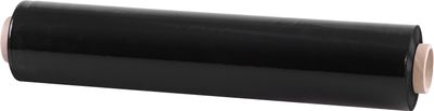 Foil Stretch, 500 mm, 23 µm, black, packaging, roll L-250 m