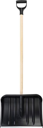 PVC snow shovel 440x350 mm with handle