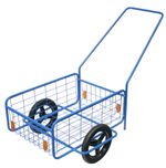 Transport cart RDV 6 RAPID 6, solid wheel 290 mm, max. 80 kg