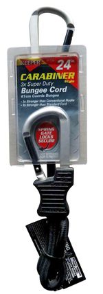 Bungee Cord Strend Pro GB006, 8 mm, 90 cm, with carabiners