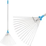 Levélgereblye AQUACRAFT® 380310, PREMIUM, kerti, legyező, állítható, ALU nyél