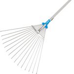 Leaf Rake AQUACRAFT® 380310, PREMIUM, garden, fan, adjustable, Aluminum handle