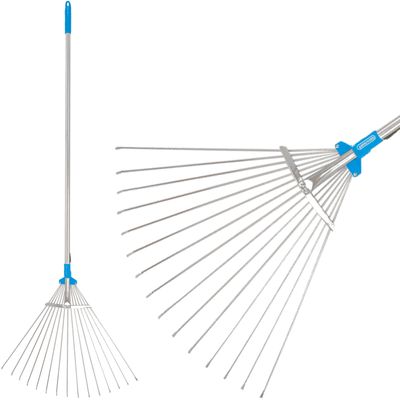 Gereblye AQUACRAFT® 380310, PREMIUM, kerti, legyező alak, állítható