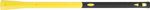 Handle, pickaxe, fiberglass, yellow 1500g