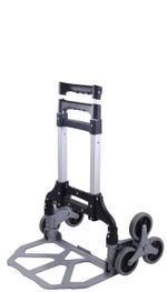Hand Truck Strend Pro, transport trolley, folding stair climbing, telescopic, max. 80 kg